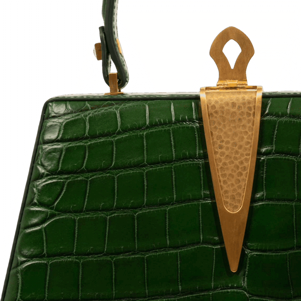 Rivelia borsa Trapèze coccodrillo